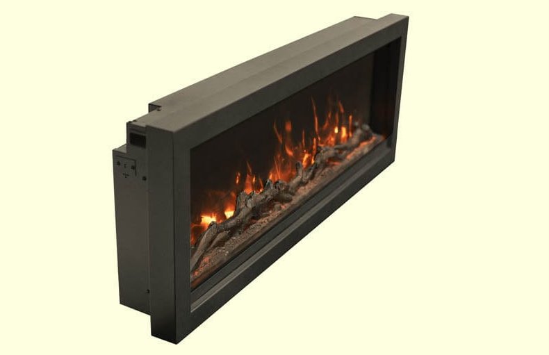 100″ Black Semi - Flush Mount Surround - REMII - FireplacesProRemiiElectric Fireplace Surround