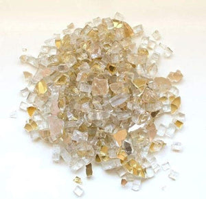 1/2" Champagne Reflective Fireglass - 5lbs - AMANTII - FireplacesProAmantiiElectric Media Kit