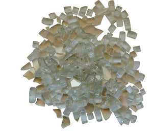 1/4" Clear Reflective Fireglass - 5lbs - AMANTII - FireplacesProAmantiiElectric Media Kit