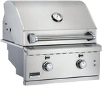 26" Stainless Built - in Gas BBQ Grill - 2 Bow Tie burners - 18,000 BTUs each - Designed to Fit BBQ Island or BBQ Cart - BROILMASTER - FireplacesProBroilmasterBuilt in Grill