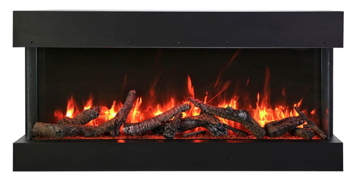 30 - BAY - SLIM – 3 Sided Electric Fireplace - REMII - FireplacesProRemiiElectric Fireplace