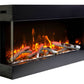 30 - BAY - SLIM – 3 Sided Electric Fireplace - REMII - FireplacesProRemiiElectric Fireplace