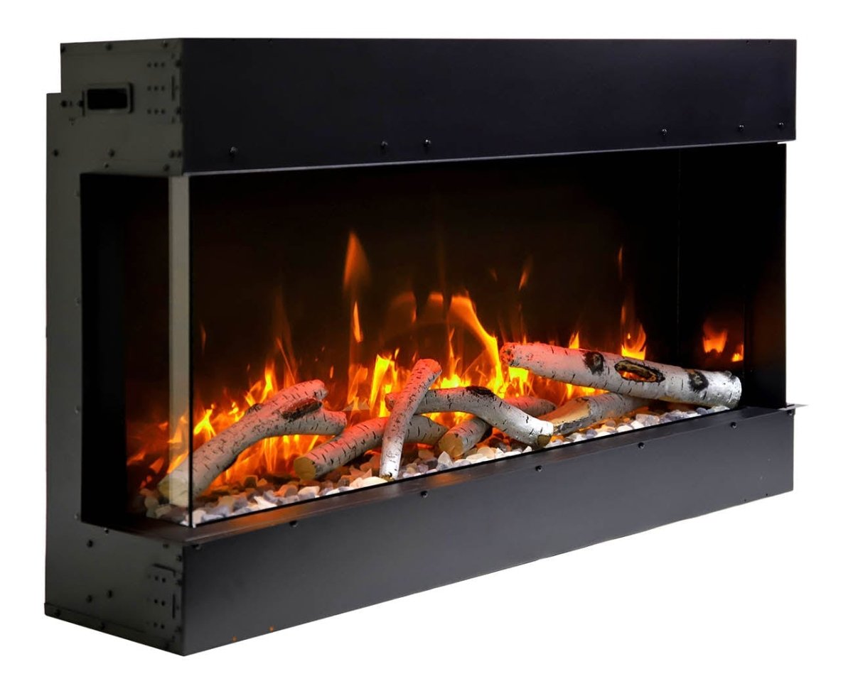 30 - BAY - SLIM – 3 Sided Electric Fireplace - REMII - FireplacesProRemiiElectric Fireplace