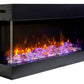 30 - BAY - SLIM – 3 Sided Electric Fireplace - REMII - FireplacesProRemiiElectric Fireplace