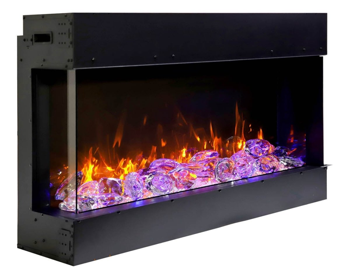 30 - BAY - SLIM – 3 Sided Electric Fireplace - REMII - FireplacesProRemiiElectric Fireplace