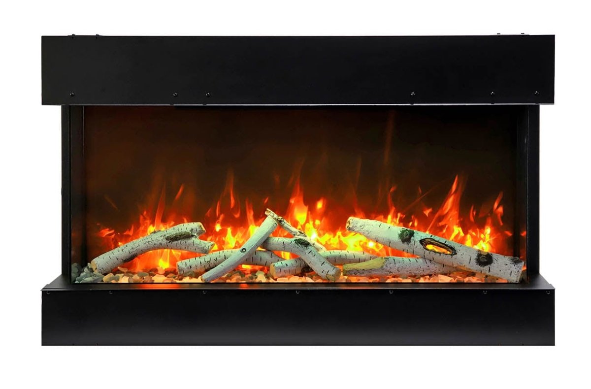 30 - BAY - SLIM – 3 Sided Electric Fireplace - REMII - FireplacesProRemiiElectric Fireplace