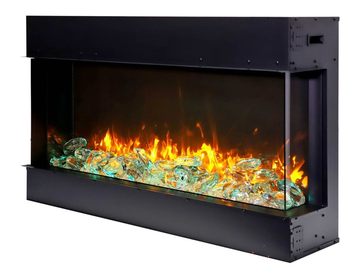 30 - BAY - SLIM – 3 Sided Electric Fireplace - REMII - FireplacesProRemiiElectric Fireplace