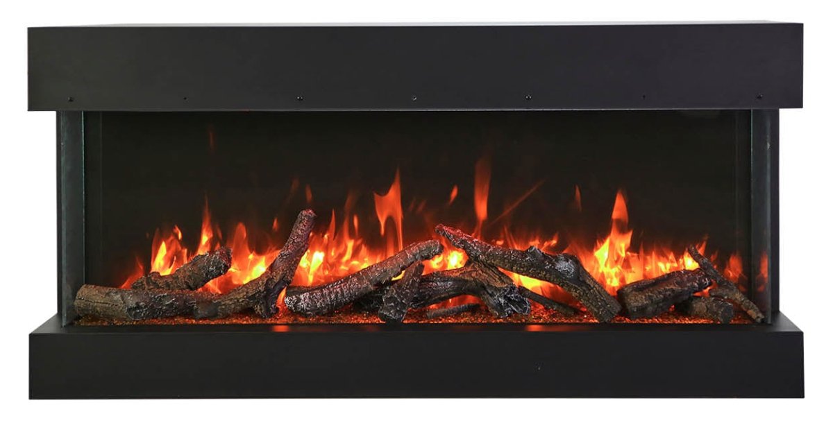 30 - BAY - SLIM – 3 Sided Electric Fireplace - REMII - FireplacesProRemiiElectric Fireplace