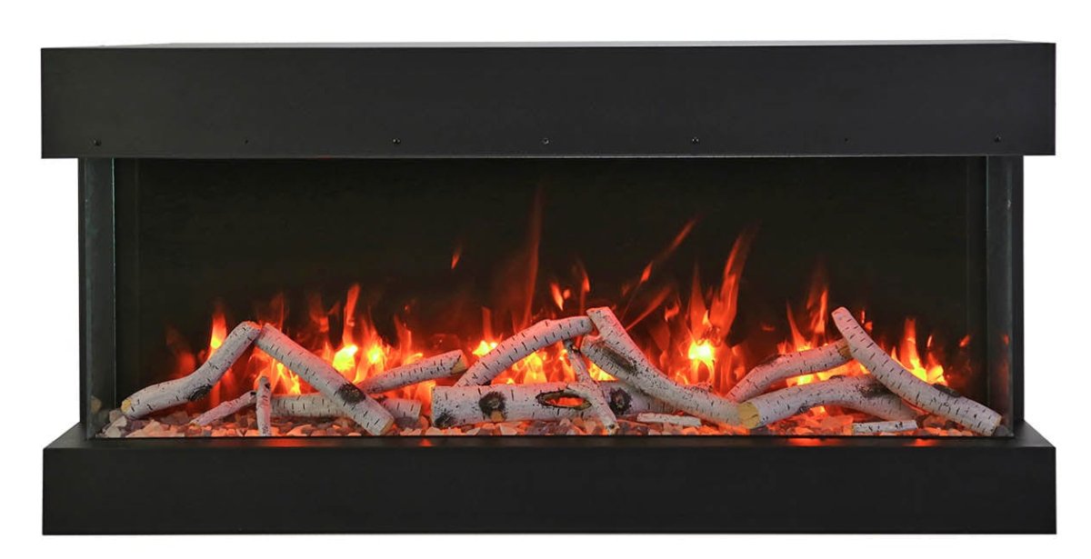 30 - BAY - SLIM – 3 Sided Electric Fireplace - REMII - FireplacesProRemiiElectric Fireplace