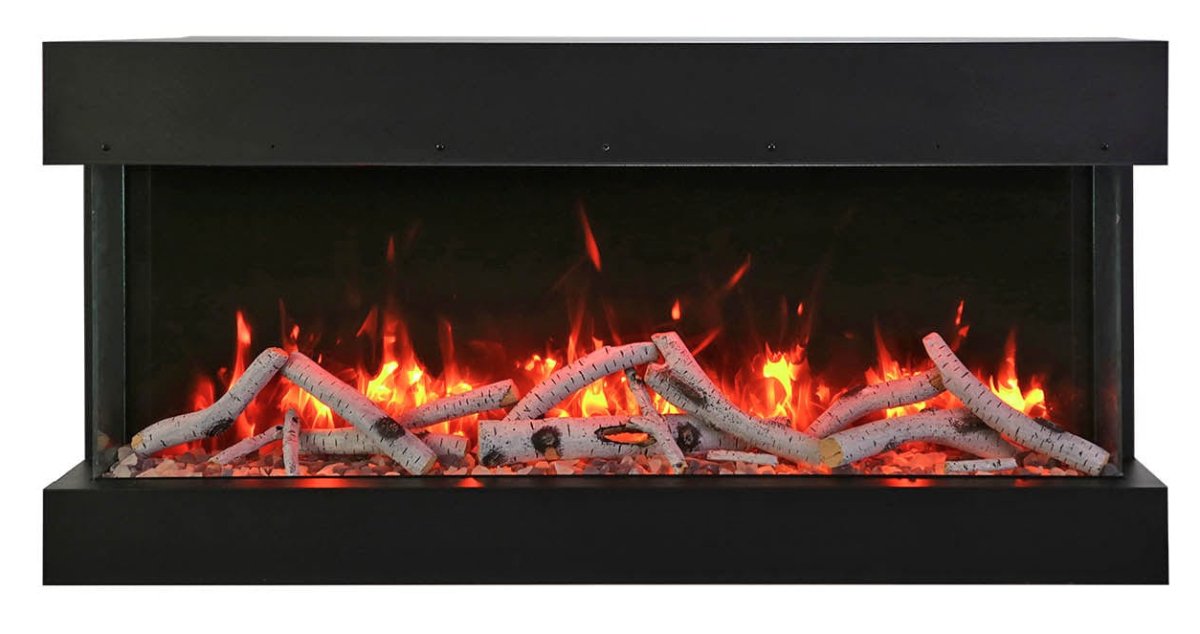 30 - BAY - SLIM – 3 Sided Electric Fireplace - REMII - FireplacesProRemiiElectric Fireplace