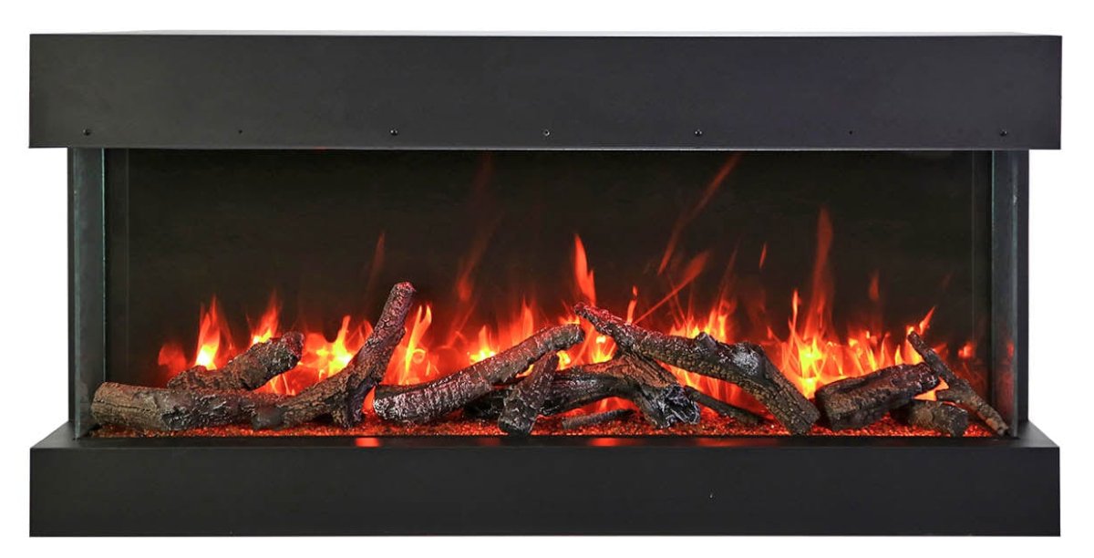 30 - BAY - SLIM – 3 Sided Electric Fireplace - REMII - FireplacesProRemiiElectric Fireplace