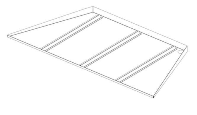 42" Castlewood Drain Pan - ODCASTLEWD - 42DP - OUTDOOR LIFESTYLE - FireplacesProOutdoor LifestyleDrain Pan