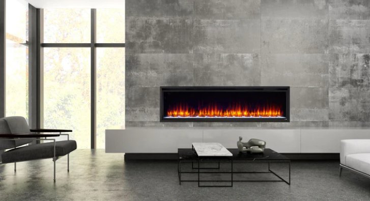 60" Allusion Recessed Linear Electric Fireplace - BK - ALL60 - BK - SIMPLIFIRE - FireplacesProSimpliFireLinear Electric Fireplace