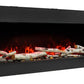 60 - Bay - SLIM – 3 Sided Glass Electric Fireplace - REMII - FireplacesProRemiiElectric Fireplace