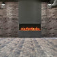 72 - Bay - SLIM – 3 Sided Electric Fireplace - REMII - FireplacesProRemiiElectric Fireplace