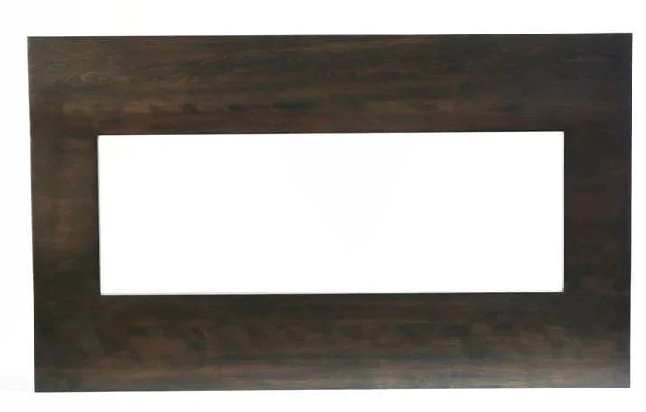 Gray Bark Birch Wooden Mantel Surround for BI-40 Xtraslim Electric Fireplace - AMANTII