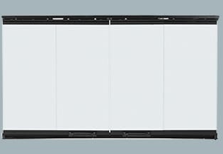 Majestic - Original bi-fold glass doors with stainless steel trim-DM1736S