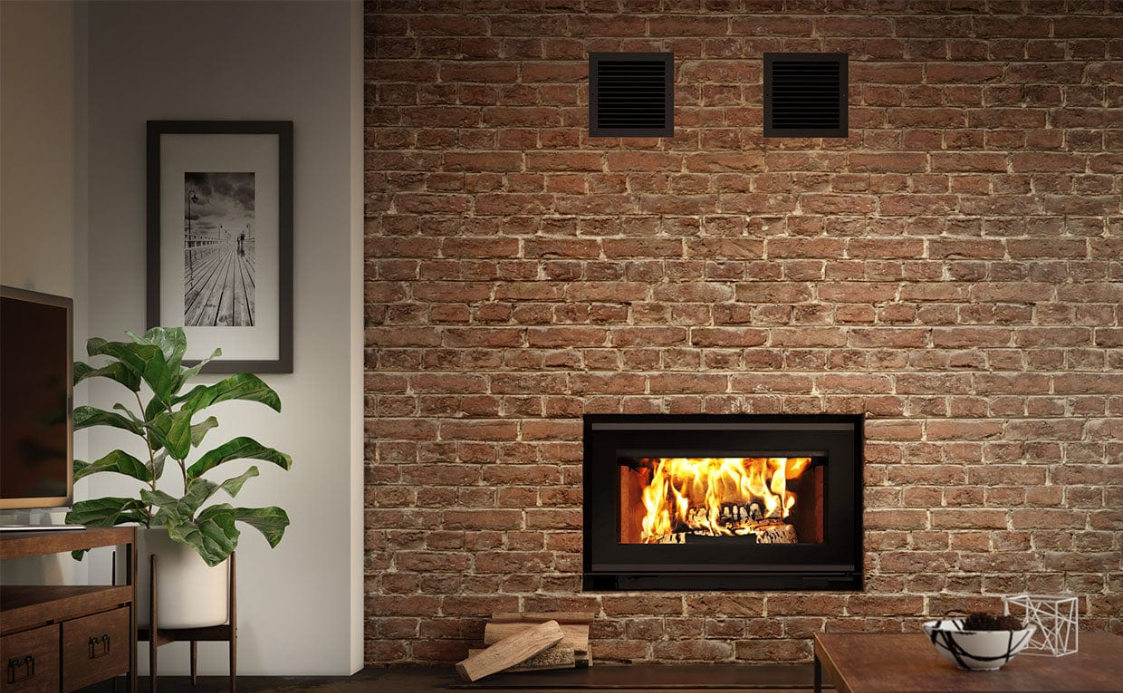 Mundo II Wood Fireplace - FP12R- VALCOURT