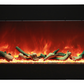 72-Bay-SLIM – 3 Sided Electric Fireplace - REMII