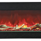 60-Bay-SLIM – 3 Sided Glass Electric Fireplace - REMII