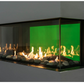 Lyon - 4 Sided See Through Gas Fireplace - NG - SIERRA FLAME