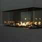 Lyon - 4 Sided See Through Gas Fireplace - NG - SIERRA FLAME