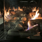 TOSCANA-58" Peninsula Gas Fireplace - SIERRA FLAME