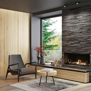 Vienna - 60" Linear Style Gas Fireplace - SIERRA FLAME