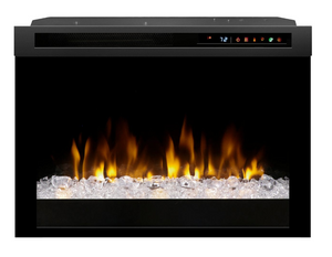 Acrylic Ice Inset inclusive with 25" Multi-Fire XD™ Firebox: Model X-PF2325HG - DIMPLEX