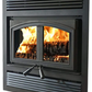 St. Clair 3000 - Wood Burning Fireplace with Blower, 3.0 cu.ft., Metallic Black - WB30FP - EMPIRE STOVE