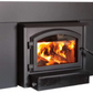 Archway 2300 - Metallic Black Wood-Burning Insert with Blower, 2.4 cu.ft - WB23IN - EMPIRE STOVE