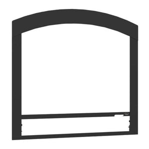 Arched Faceplate in Black - VA15FA06 - VALCOURT - FireplacesProValcourtFaceplate