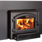 Archway 1700 - Metallic Black Wood - Burning Insert with Blower, 1.9 cu.ft - WB17IN - EMPIRE STOVE - FireplacesProEmpire StoveWood Burning Insert