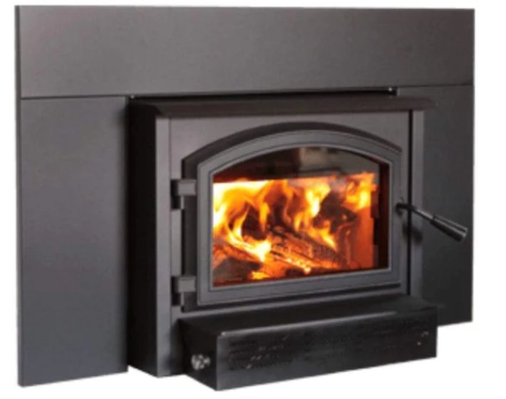 Archway 1700 - Metallic Black Wood - Burning Insert with Blower, 1.9 cu.ft - WB17IN - EMPIRE STOVE - FireplacesProEmpire StoveWood Burning Insert