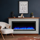 Boyd Build - Out Kit - Contemporary Farmhouse Design for Allusion Platinum 50" - BOK - MF - ALLP50 - SIMPLIFIRE - FireplacesProSimpliFireBuild - Out Kit