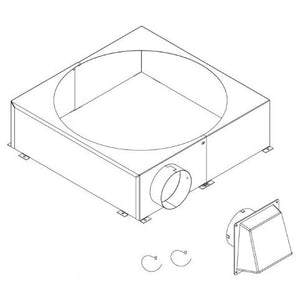 Chimney air kit for SL1100 and SL400 series pipe (required in Canada) - CAK5A - OUTDOOR LIFESTYLE - FireplacesProOutdoor LifestyleAir Kit