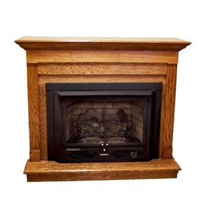 Contemporary Corner Mantel Model 34 (Mantel Only - BUCK STOVE - FireplacesProBuck StoveMantel