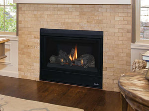 DRT2033 33" Direct Vent, Elec, Aged Oak Logs, Top Vent - DRT2033TEN - SUPERIOR - FireplacesProSuperiorDirect - Vent Fireplace