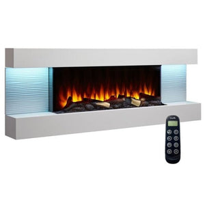 Electric Wall Mount Fireplace: Format 36" (Floating Mantel Kit Required for Full Assembly) - SF - FORMAT36 - SIMPLIFIRE - FireplacesProSimpliFireWall Hanging Electric Fireplace