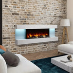 Electric Wall Mount Fireplace: Format 36" (Floating Mantel Kit Required for Full Assembly) - SF - FORMAT36 - SIMPLIFIRE - FireplacesProSimpliFireWall Hanging Electric Fireplace