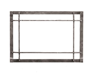 Empire White Mountain Hearth Forged Iron Frame, Black - DFF35BL - FireplacesProWhite Mountain HearthFrame