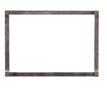 Empire White Mountain Hearth Forged Iron Frame, Distressed Pewter - DFF35FPD - FireplacesProWhite Mountain HearthFrame