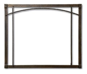 Empire White Mountain Hearth Forged Iron Inset, Arch, Black - DFF40RBL - FireplacesProWhite Mountain HearthFront and Inset