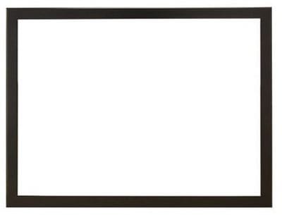 Empire White Mountain Hearth Rectangle, 1.5 - in., Oil - Rubbed Bronze, for peninsula fireplace end - DF242BZ - FireplacesProWhite Mountain HearthFront