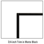 Empire White Mountain Hearth Trim, Beveled, Adjustable, .75 - in., Black - DF361LBL - FireplacesProWhite Mountain HearthFront