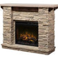 Featherston Design Mantel and Firebox Set with Log Ensemble - X - GDS28L8 - 1152LR - DIMPLEX - FireplacesProDimplexFirebox