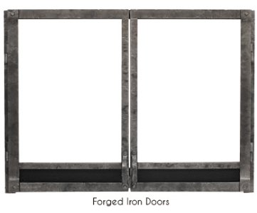 Forged Iron Doors & Frame - DDF42CPD - AMERICAN HEARTH - FireplacesProAmerican HearthFrame