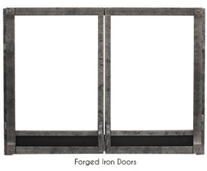 Forged Iron Doors & Frame - DDF42CPD - AMERICAN HEARTH - FireplacesProAmerican HearthFrame