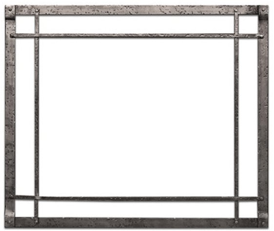 Forged Iron Frame, Black - DFF50BL - AMERICAN HEARTH - FireplacesProAmerican HearthFrame