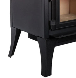 Gateway 2300 - Black Straight Leg Kit with Ash Pan - WLS2BL - EMPIRE STOVE - FireplacesProEmpire StoveLeg Kit